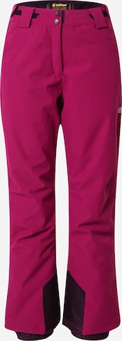 KILLTEC Штаны в спортивном стиле в Ярко-розовый: спереди
