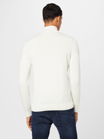 HUGO Red Sweater 'San Quintus' in White
