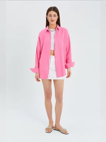 Camicia da donna di MixRay in rosa