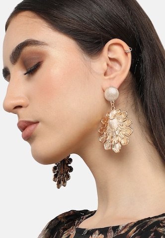 SOHI Earrings 'Katheryne' in Gold