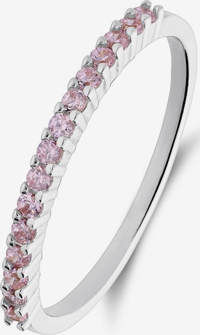 Lucardi Ring 'Chic' in Silver: front