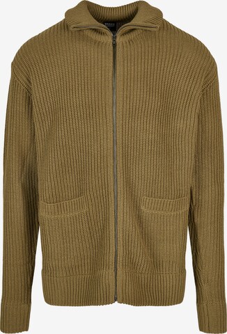 Urban Classics Cardigan i grøn: forside