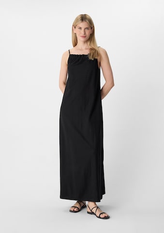 Robe d’été comma casual identity en noir : devant