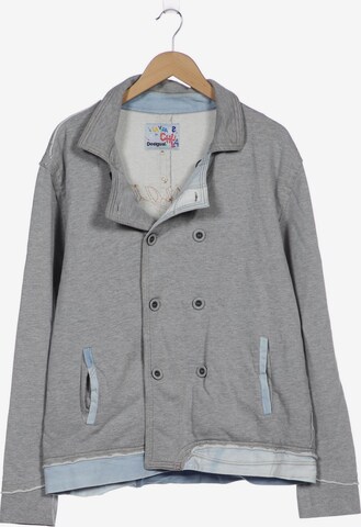 Desigual Jacket & Coat in XXL in Grey: front