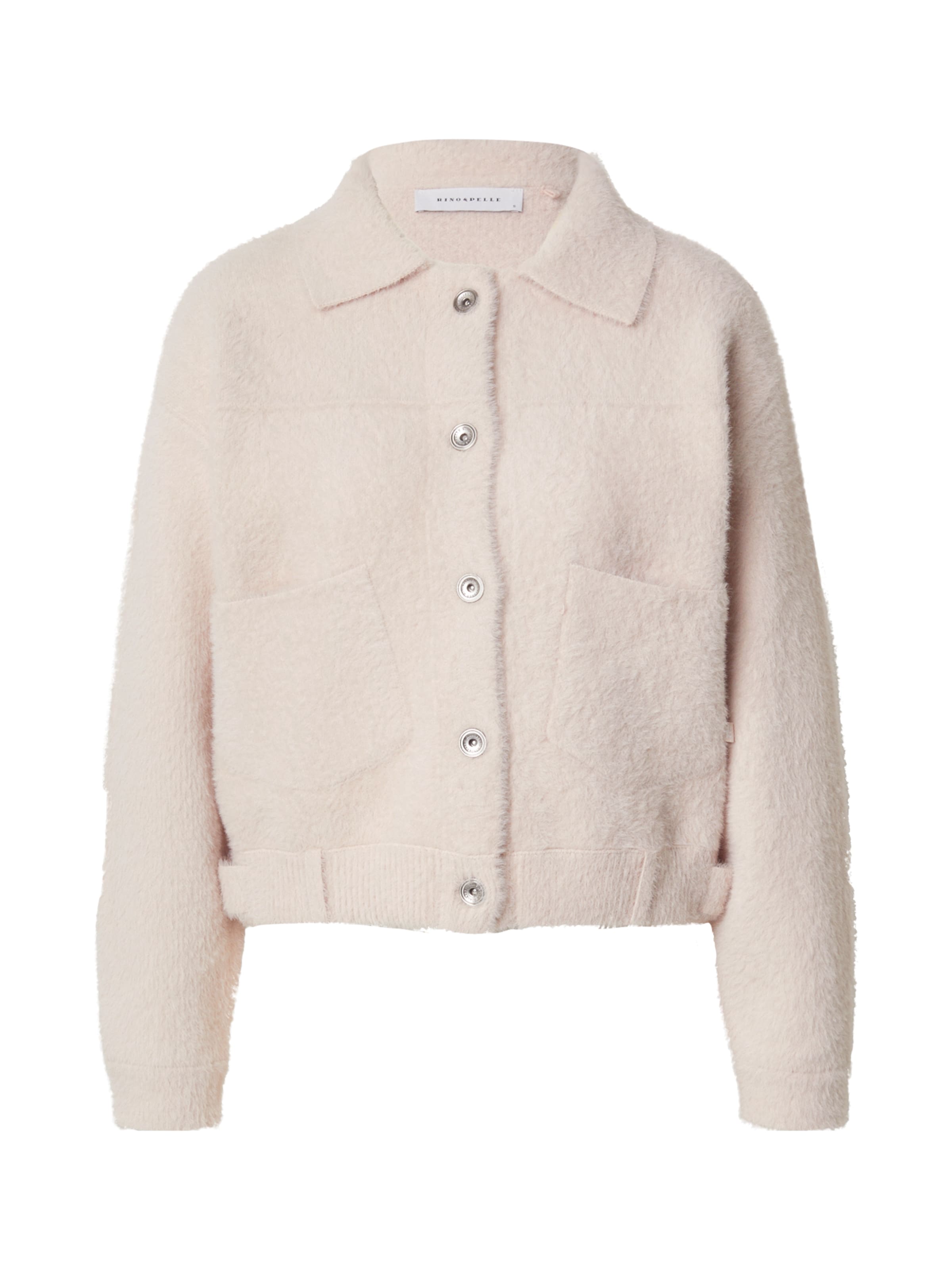 Giacca di mezza stagione 'Bubbly' di RINO & PELLE in rosa: frontale