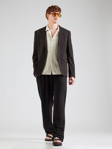 TOPMAN - Loosefit Pantalón plisado en negro