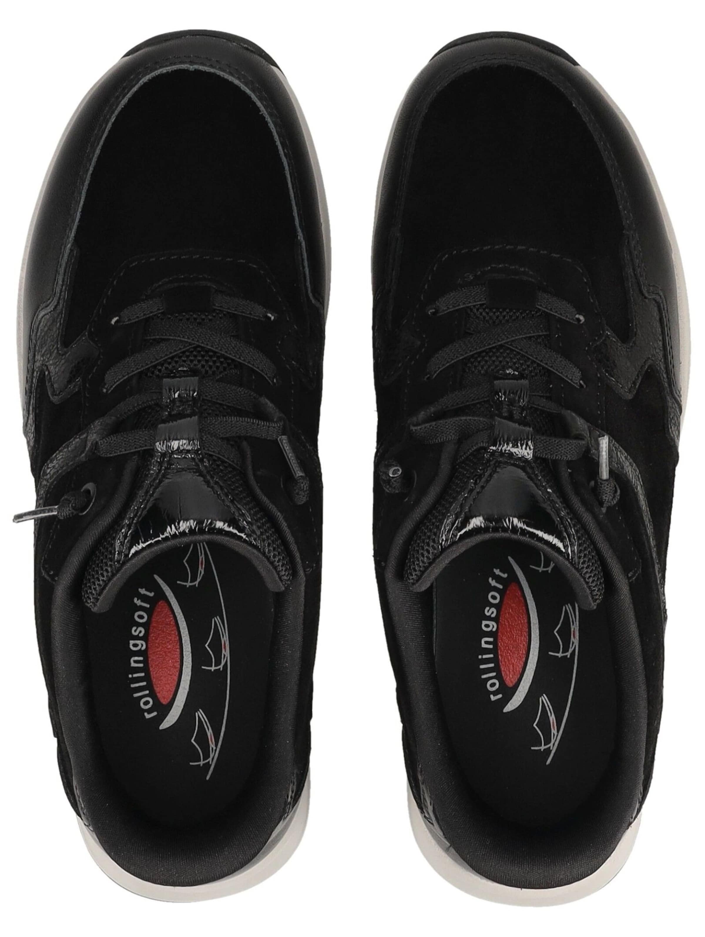 Baskets basses Rollingsoft en noir