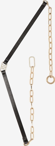 Cintura di Kazar in nero: frontale