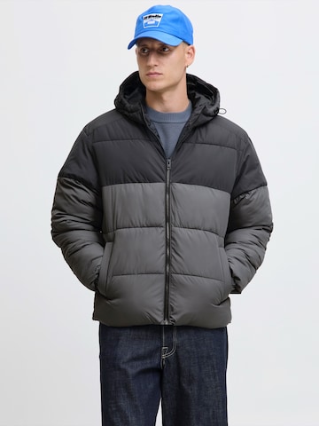 JACK & JONES Between-season jacket 'JJMAZE' in Grey: front