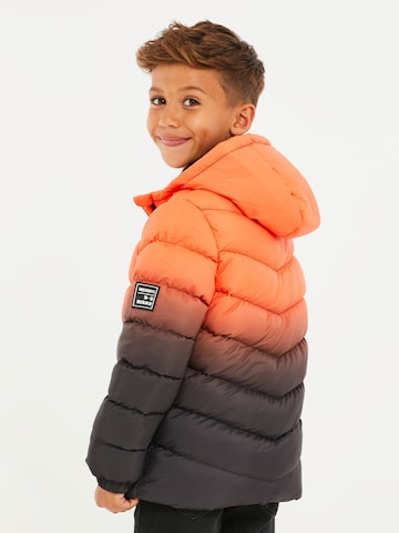 Threadboys Winter Jacket 'Ombre' in Orange