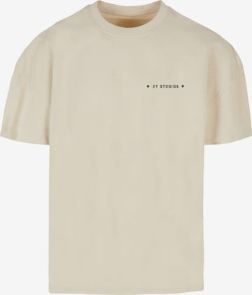 2Y Studios Shirt 'Money Never Lies' in Beige: voorkant