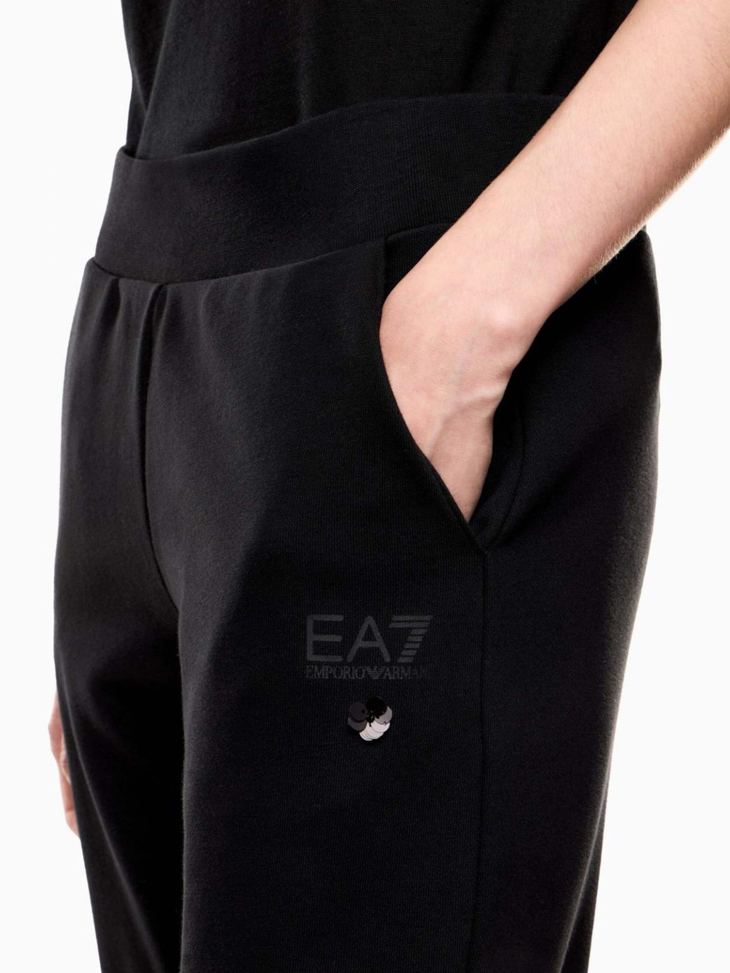 Emporio Armani Regular Hose‌‌‌‌‌‌‌ in Schwarz