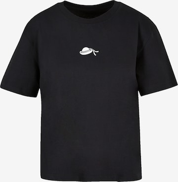 T-shirt 'Alice Hut ' F4NT4STIC en noir : devant