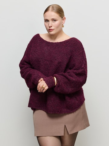 CITA MAASS Sweater in Red: front