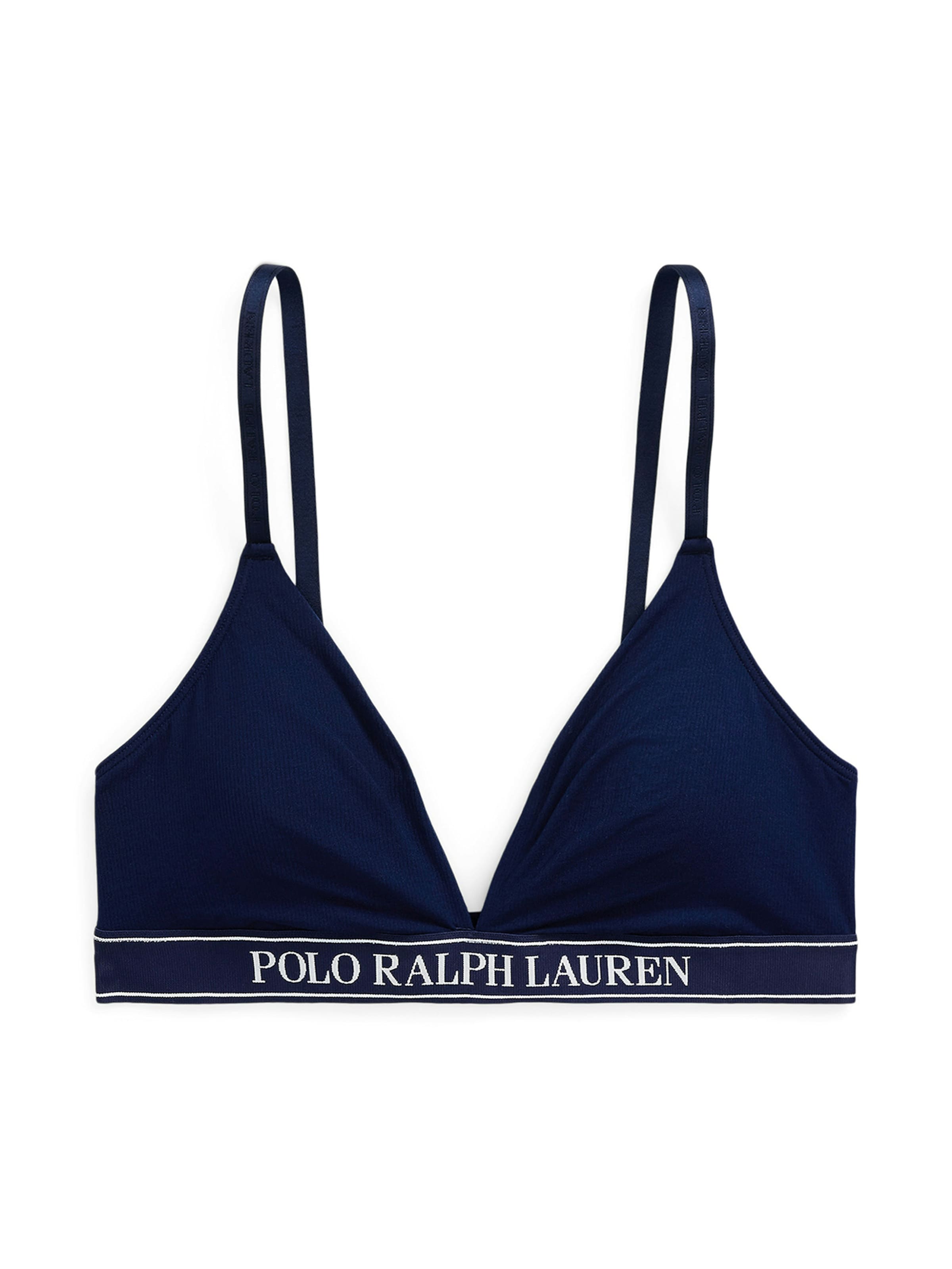 Soutien-gorge Polo Ralph Lauren en bleu : devant