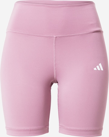 ADIDAS PERFORMANCE Regular Sportbroek 'Train Essentials 7-Inch' in Lila: voorkant