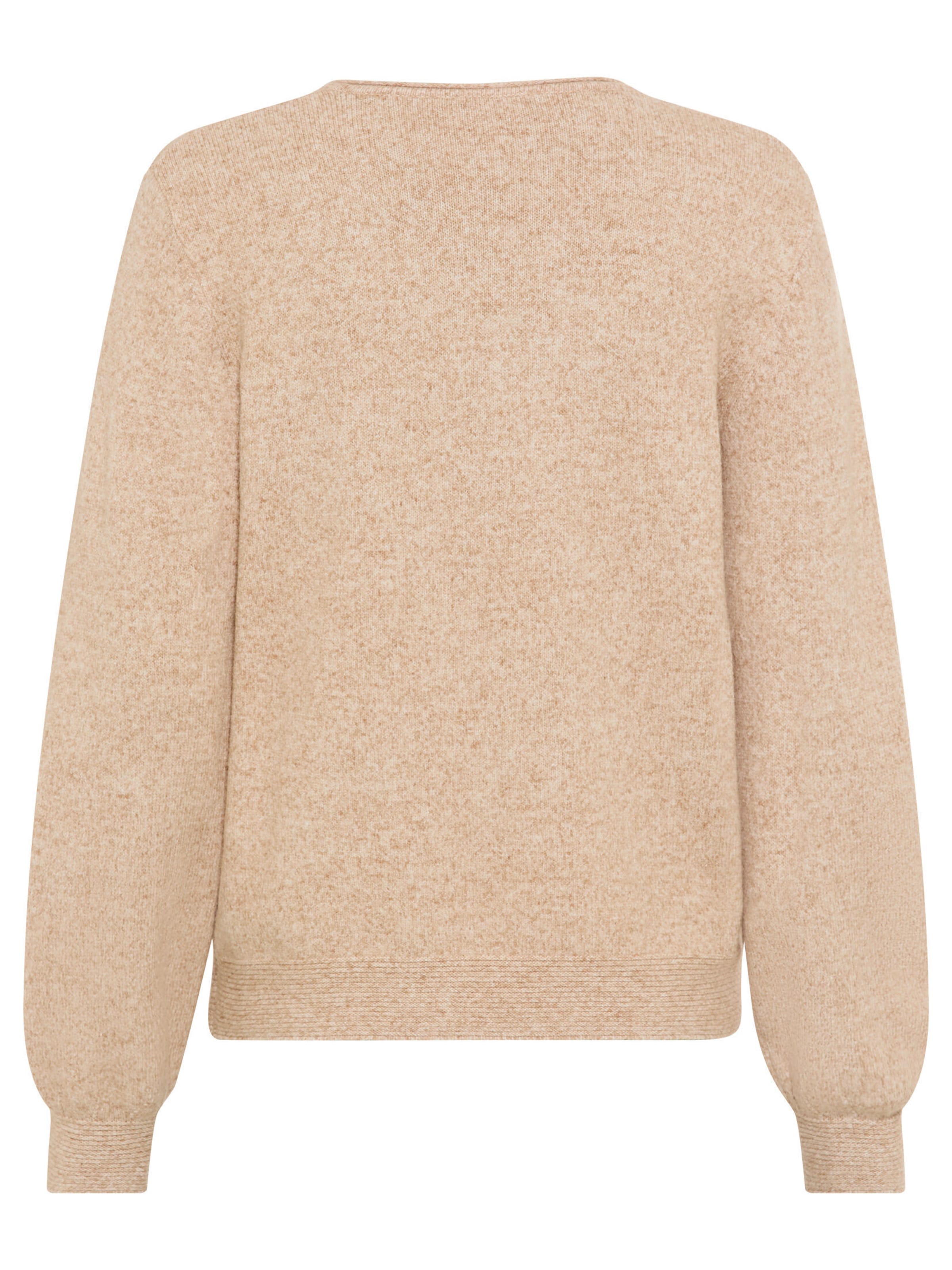 Olsen Pullover, gerade geschnitten in Beige