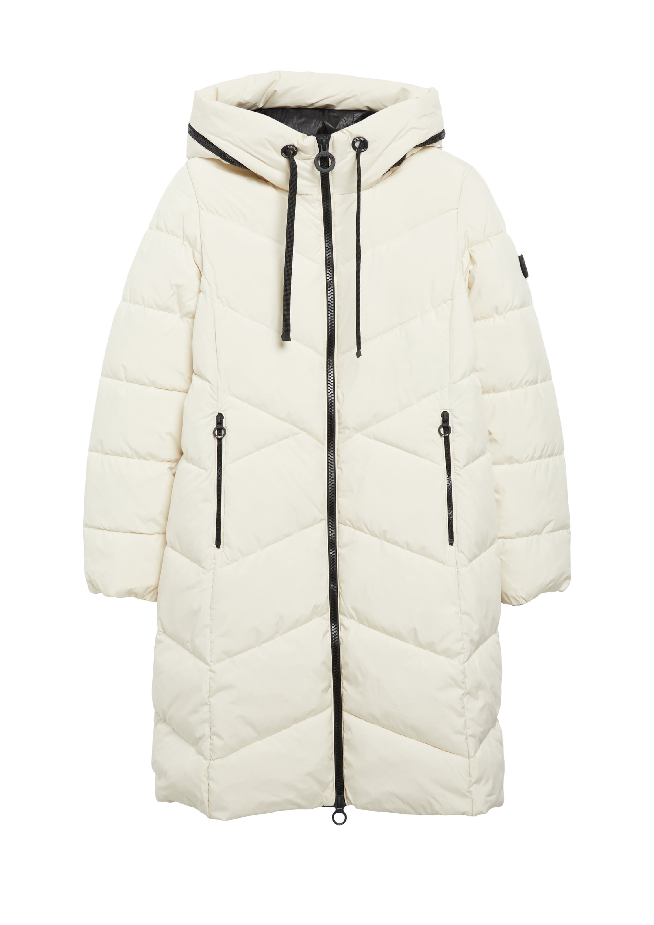 Manteau d’hiver s.Oliver en beige : devant