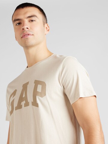 GAP Regular fit Shirt in Beige