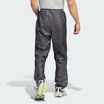 ADIDAS TERREX regular Παντελόνι πεζοπορίας 'Xperior Light 2.5-Layer Rain' σε μαύρο