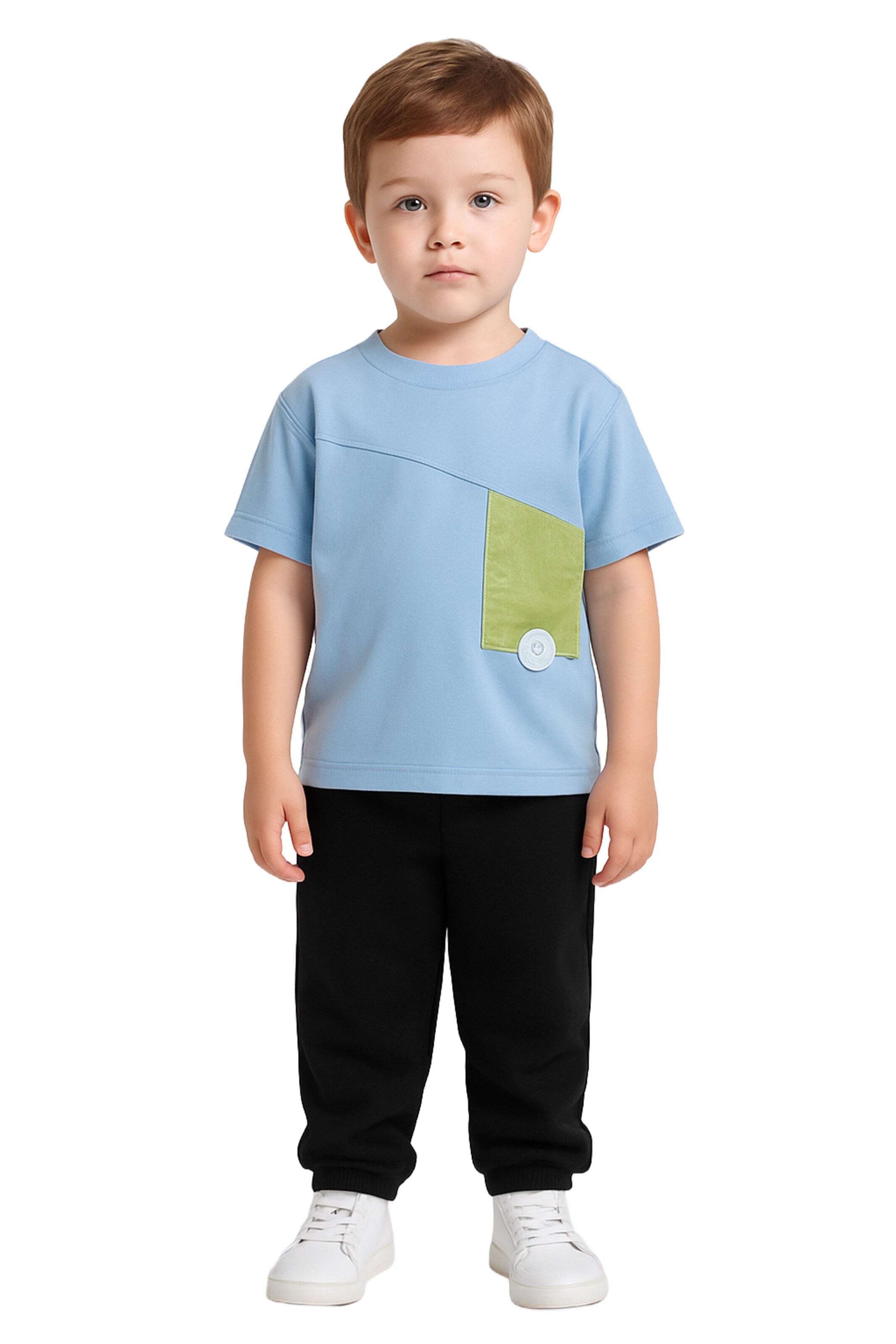 Panço Shirt in Blue: front