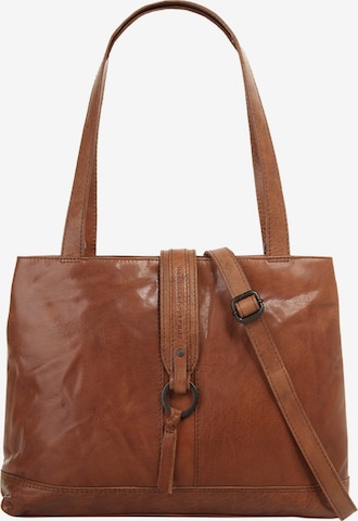 Spikes & Sparrow Shopper in Braun: Vorderseite
