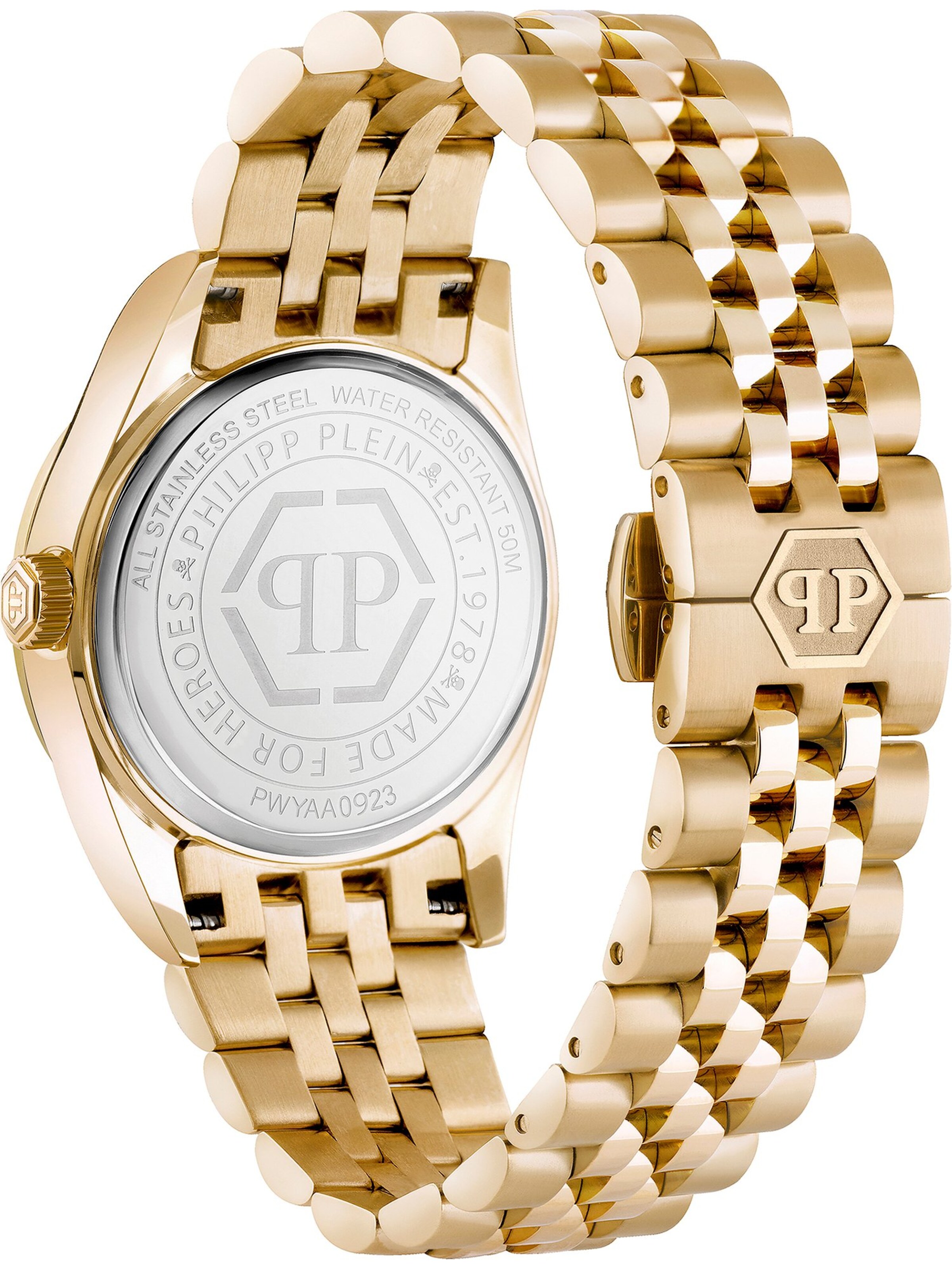 Philipp Plein Analog Watch in Gold
