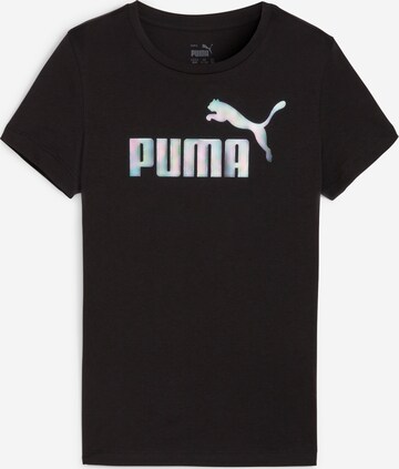 PUMA Majica | črna barva: sprednja stran