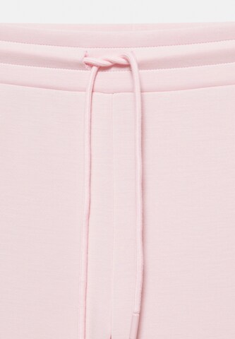 Pull&Bear Flared Hose in Pink