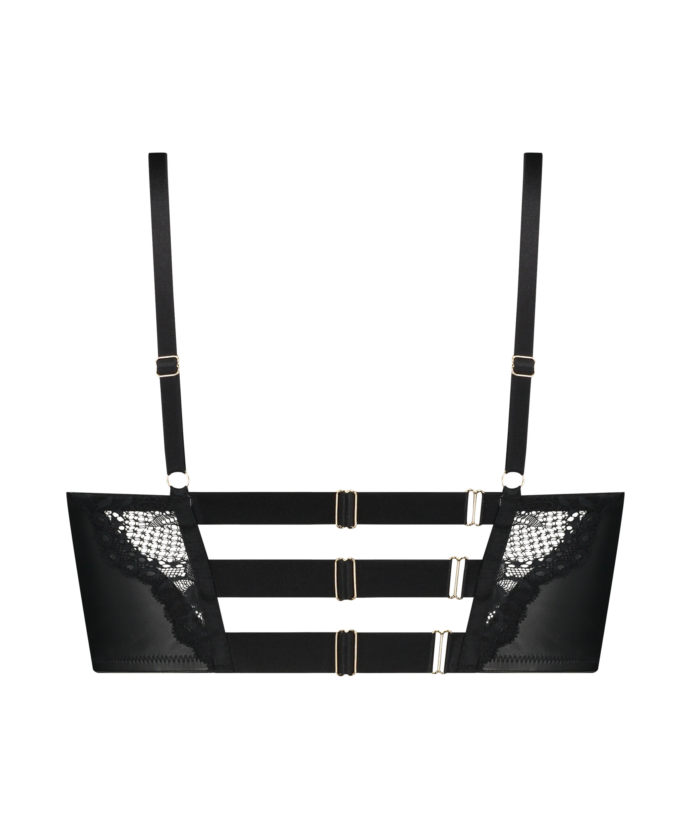 HunkemöllerPush-up Grudnjak 'Talia' - crna boja