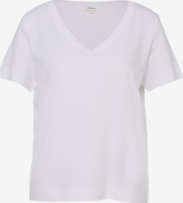 s.Oliver Shirt in White: front