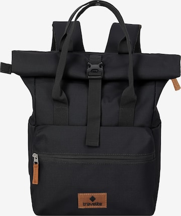 Zaino 'Basics' di TRAVELITE in nero: frontale
