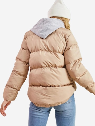 Bianco Lucci Winterjas in Beige