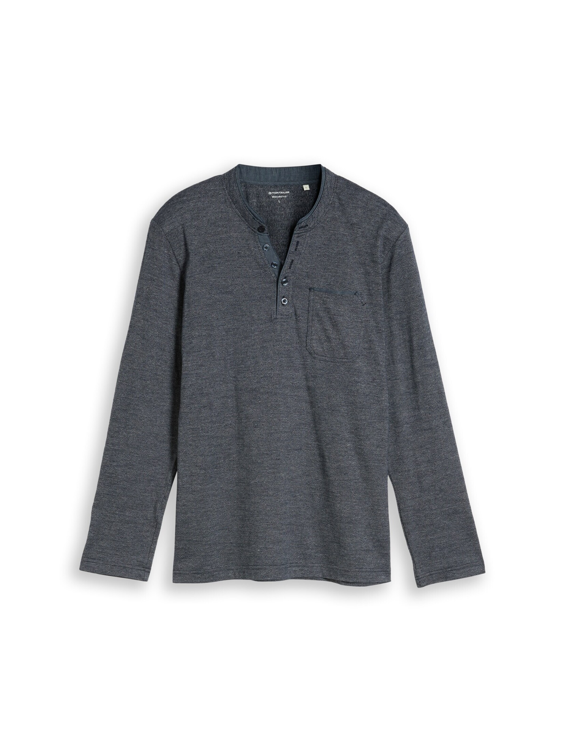 T-Shirt TOM TAILOR en bleu : devant
