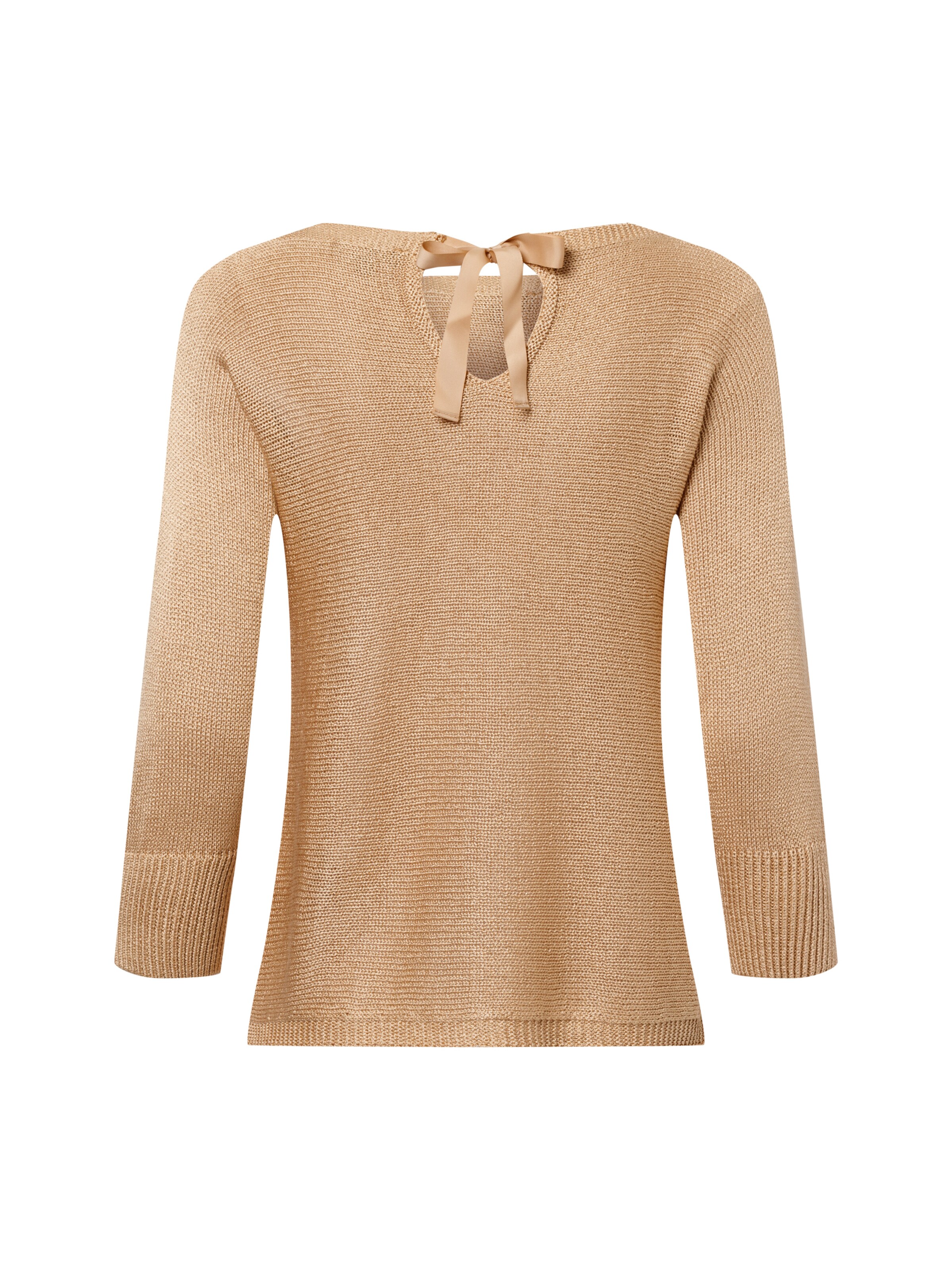 MORE & MORE Pullover 'Dolman' in Beige: Vorderseite