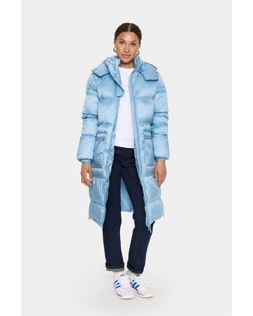SAINT TROPEZ Winter coat 'SZ Frances' in Blue