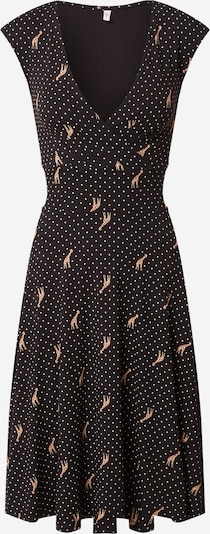 Blutsgeschwister Vestido 'Shalala Tralala' en beige claro / marrón / negro / blanco, Vista del producto