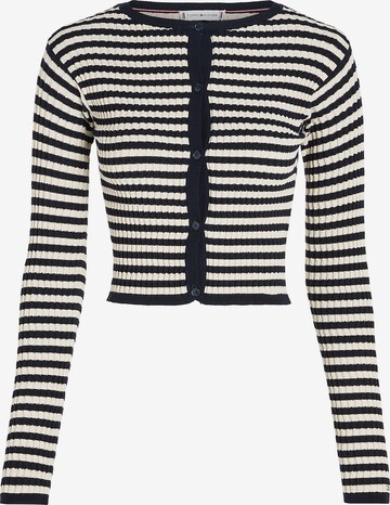 TOMMY HILFIGER Knit Cardigan in Blue: front