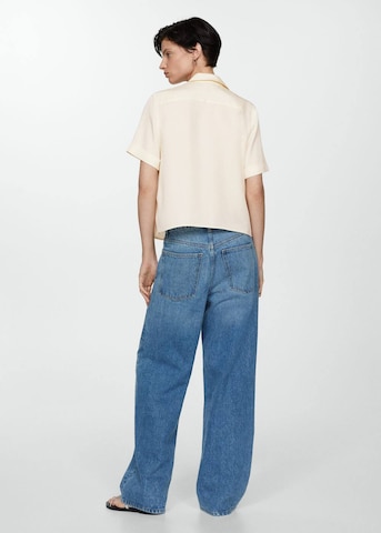 Chemisier 'Moma' MANGO en blanc