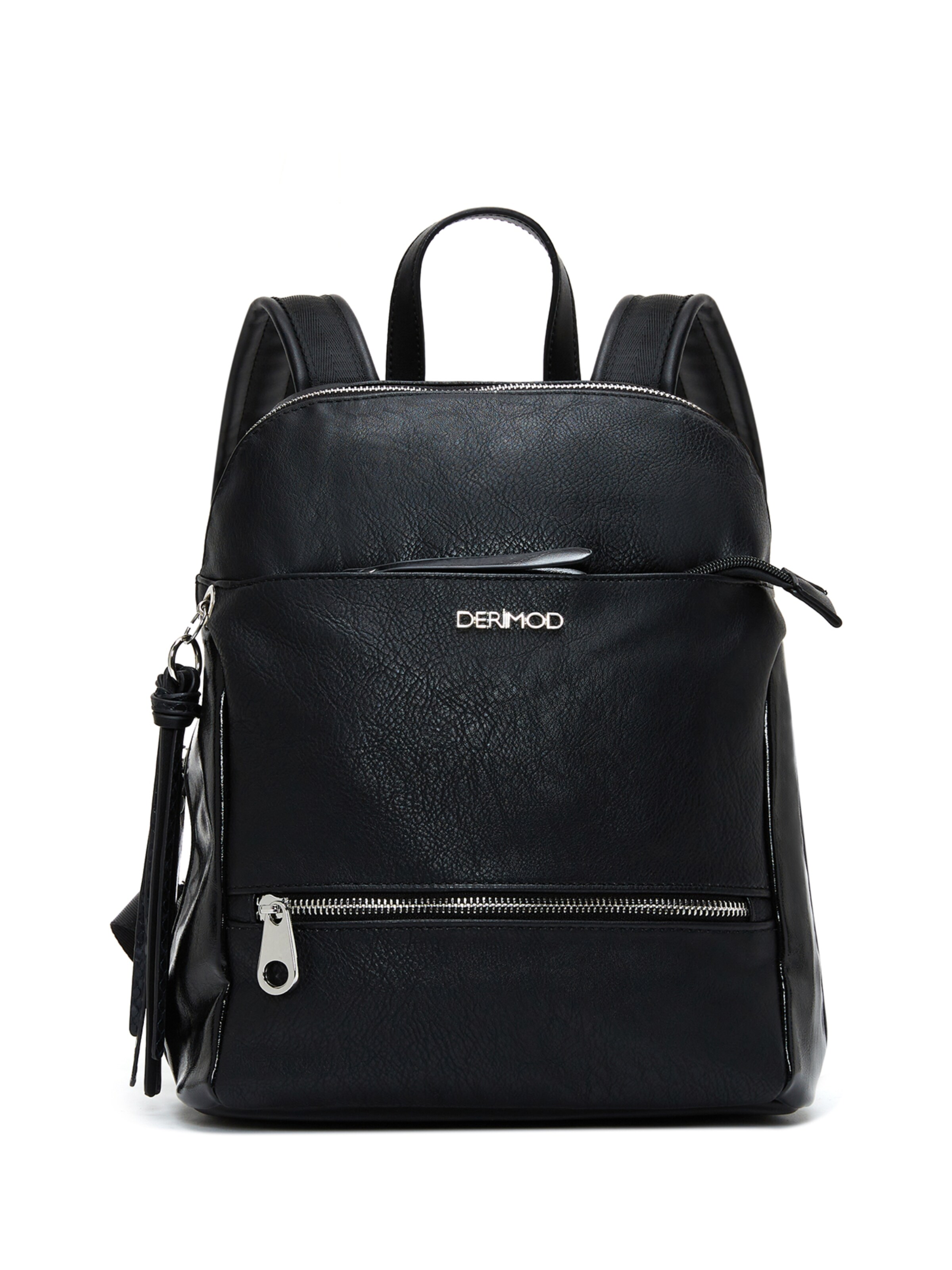 Derimod Rucksack in Schwarz: Vorderseite