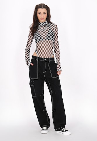 Shirtbody 'Rock' myMo ROCKS en noir