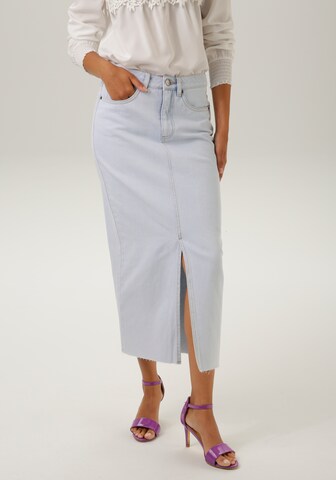 Aniston CASUAL Skirt in Blue: front