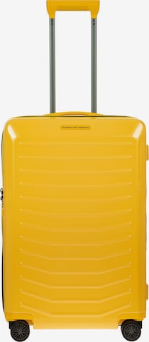 Porsche Design Trolley 'Roadster 4W' in Gelb: Vorderseite