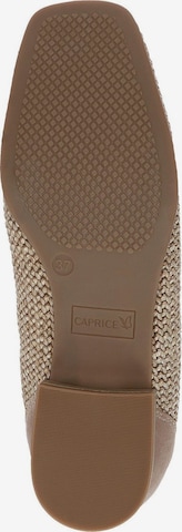 CAPRICE Classic Flats in Brown