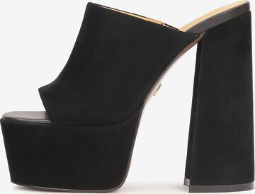 Kazar Mule in Black: front