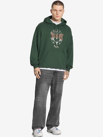 Prosto Sweatshirt 'Athletic' in Green