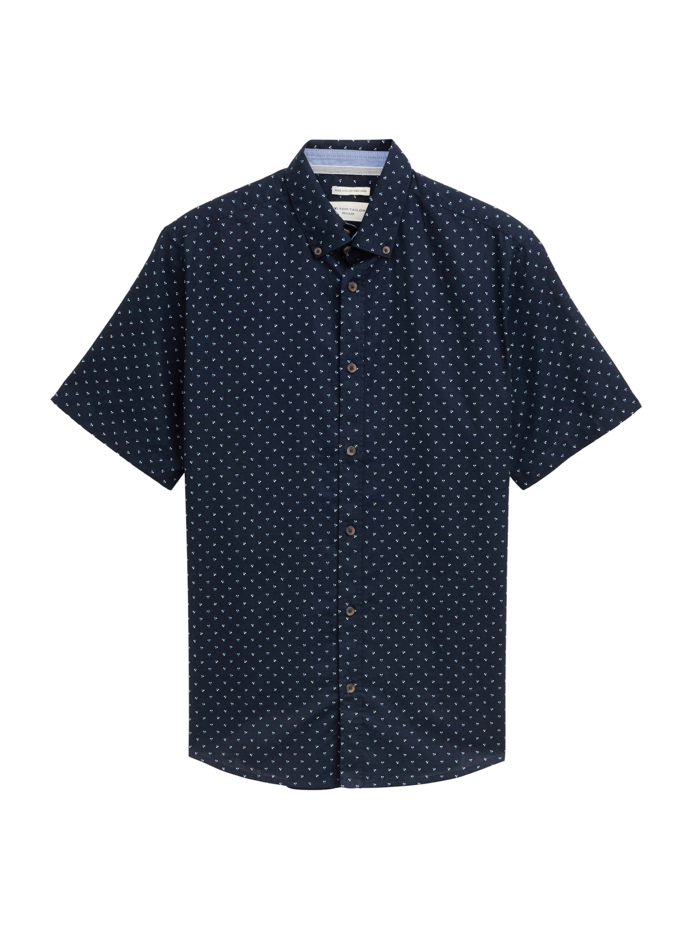 TOM TAILOR Košeľa - Modrá: predná strana