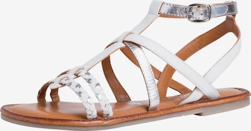 TAMARIS Strap Sandals in White: front