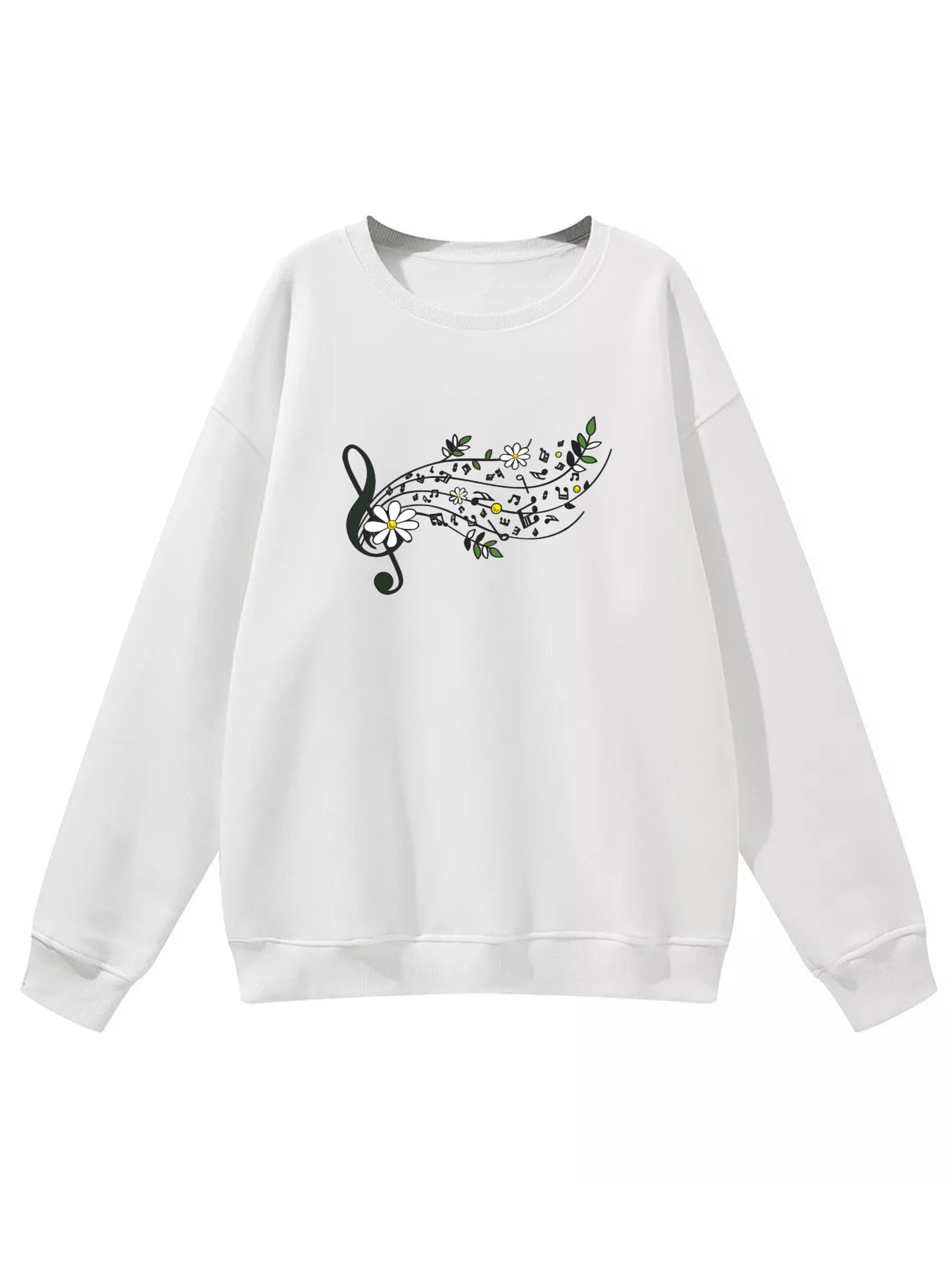 GORHEY Sweatshirt in Wit