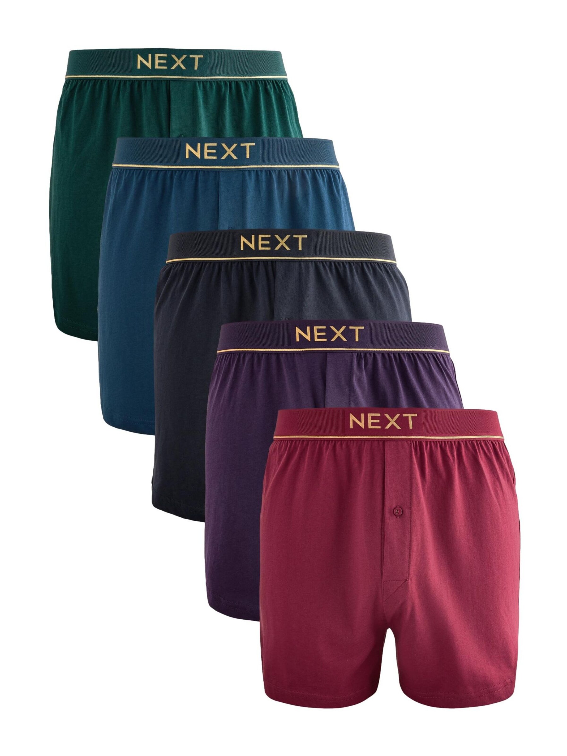 Next Boxer shorts in Blue: front